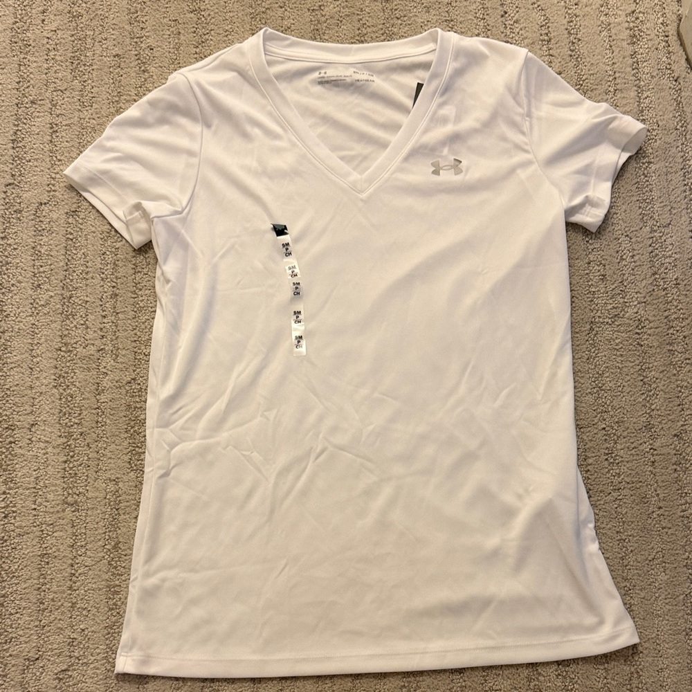 Under Armour Women's Classic White Short Sleeve Tee